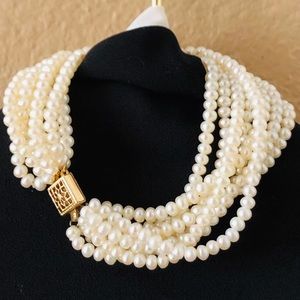 14k Gold Filled Seed Pearl Bracelet